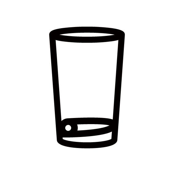 Cup - With one-way valve